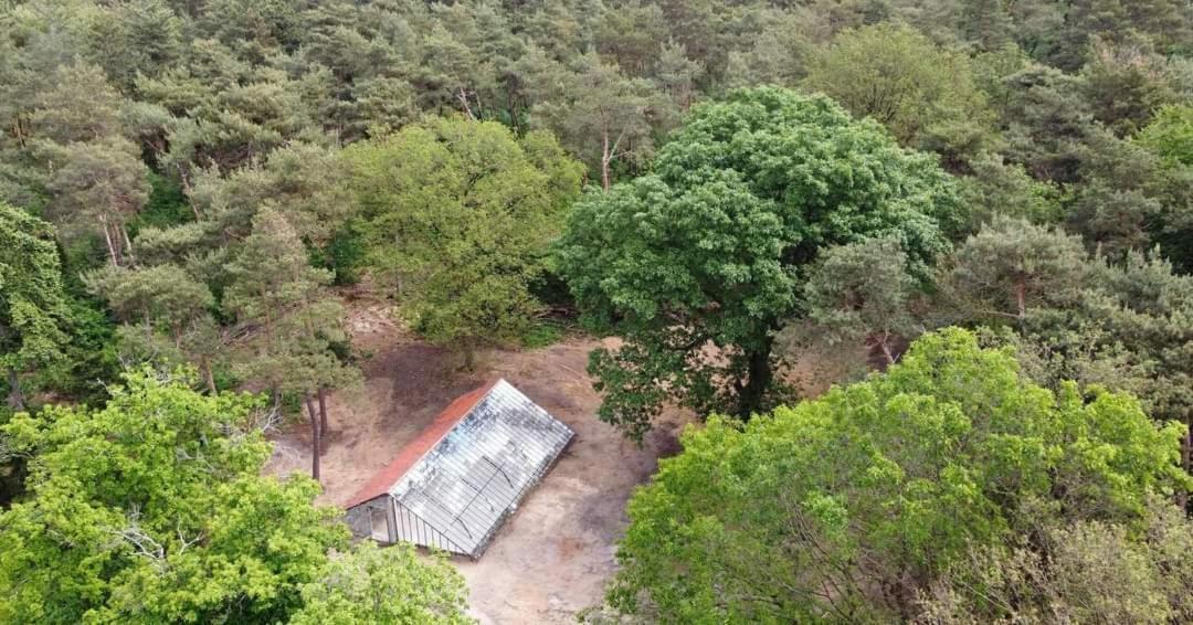 Natuurslaapkamer De Zaadeest Boskamer Lomm Dış mekan fotoğraf