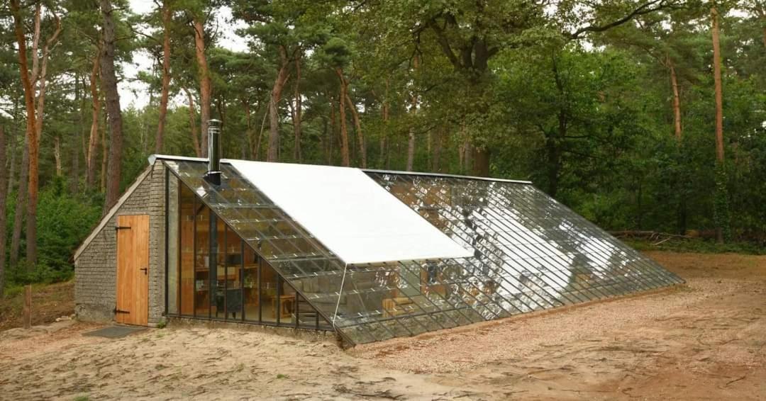 Natuurslaapkamer De Zaadeest Boskamer Lomm Dış mekan fotoğraf